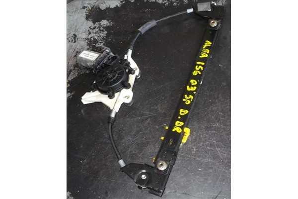 Recambio de mecanismo elevalunas delantero derecho para alfa romeo 156 (116) 2.0 jts distinctive referencia OEM IAM 60672277  