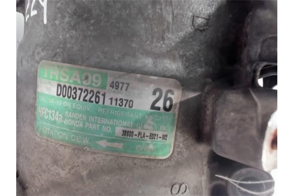 Recambio de compresor aire acond. para honda accord berlina (cl/cn) 2.0 comfort referencia OEM IAM 38800PLAE021M2 32330 38800P28