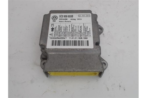 Recambio de centralita airbag para volkswagen golf vi (5k1) 1.4 advance referencia OEM IAM 5C0959655B  