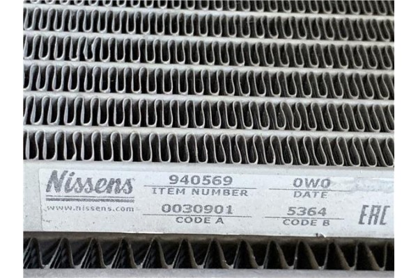Recambio de radiador aire acondicionado para opel antara 2.2 selective referencia OEM IAM 940569 0030901 