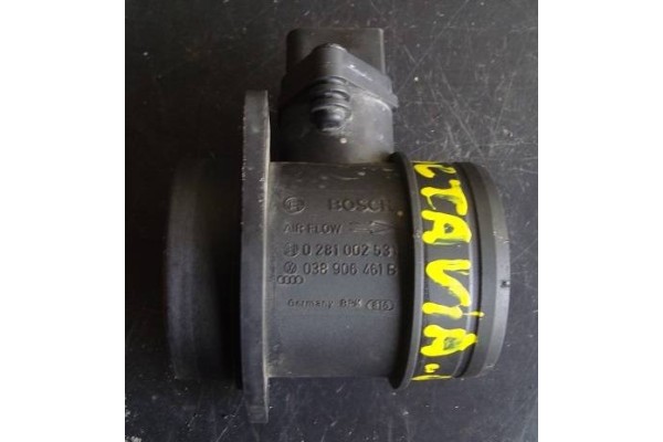 Recambio de caudalimetro para skoda octavia berlina (1u2) 1.9 tdi referencia OEM IAM 038906461B 0281002531 
