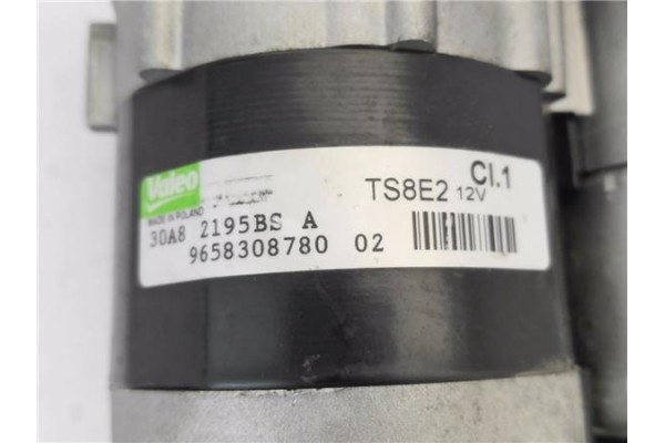 Recambio de motor arranque para citroen c2 1.1 referencia OEM IAM 9658308780 TS8E2 