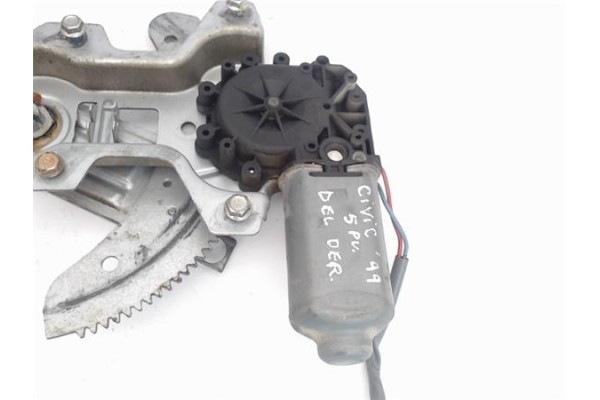 Recambio de mecanismo elevalunas delantero derecho para honda civic berl. 5 (ma/mb) referencia OEM IAM   