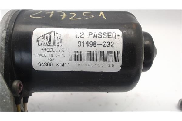 Recambio de motor limpiaparabrisas delantero para opel corsa c 1.3 cdti referencia OEM IAM 91498232 S4300S0411 