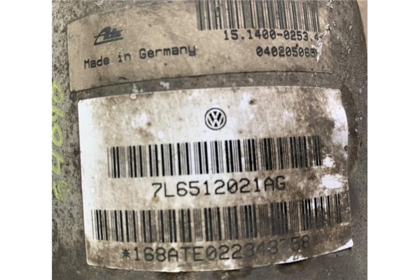 Recambio de amortiguador trasero izquierdo para volkswagen touareg (7la) 5.0 tdi v10 referencia OEM IAM 7L6513029M  