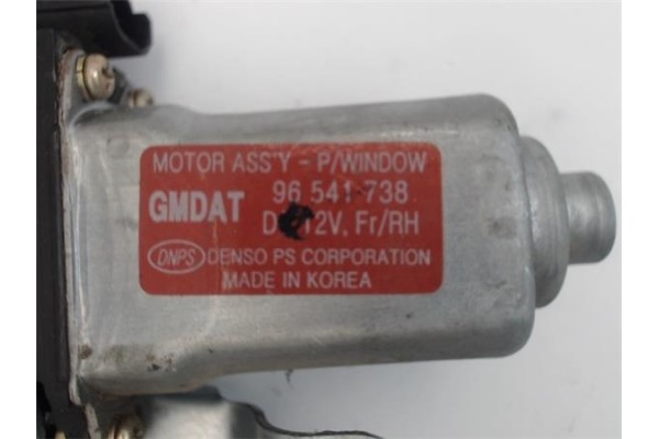 Recambio de mecanismo elevalunas delantero derecho para daewoo kalos referencia OEM IAM   