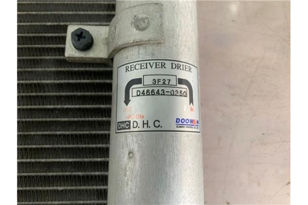Recambio de radiador aire acondicionado para kia carens (rs) 2.0 crdi referencia OEM IAM D466430350  