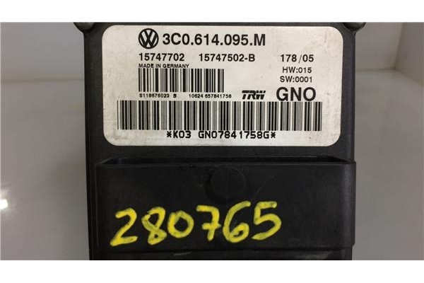 Recambio de nucleo abs para volkswagen passat berlina (3c2)(2005) 2.0 tdi 16v referencia OEM IAM 3C0614095M  