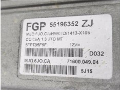 Recambio de centralita para opel corsa c 1.3 cdti referencia OEM IAM 55196352ZJ 7160004904 
