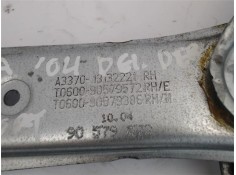 Recambio de mecanismo elevalunas delantero derecho para opel zafira a referencia OEM IAM 5140084  