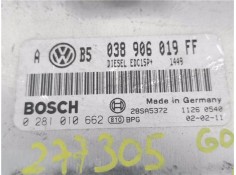 Recambio de centralita para volkswagen golf iv berlina (1j1) 1.9 tdi referencia OEM IAM 038906019FF 0281010662 