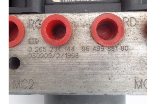 Recambio de nucleo abs para citroen c4 berlina 1.6 hdi referencia OEM IAM 9649988180 45400000 