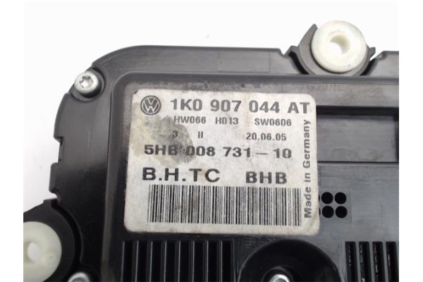 Recambio de mandos climatizador para volkswagen golf v plus (5m1) 1.9 tdi referencia OEM IAM 1K0907044BR 5HB008 