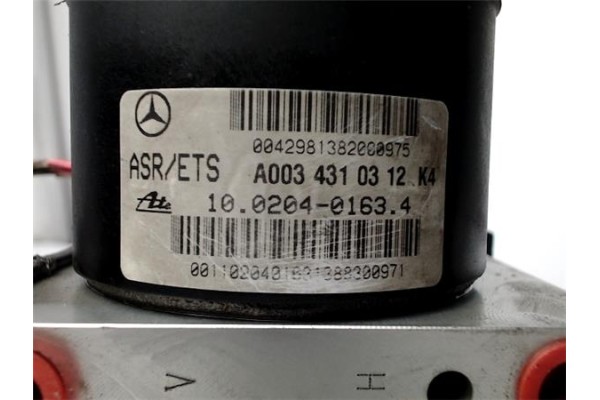Recambio de nucleo abs para mercedes-benz clk (bm 208) coupe 2.0 200 (208.335) referencia OEM IAM A0034310312K4 10020401634 