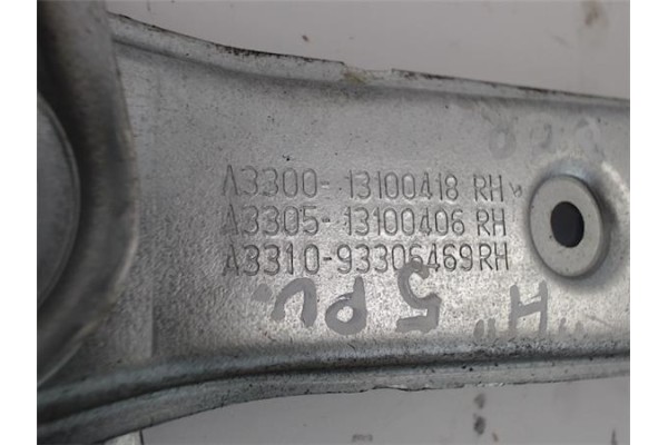 Recambio de mecanismo elevalunas delantero derecho para opel astra h berlina referencia OEM IAM 5140096  