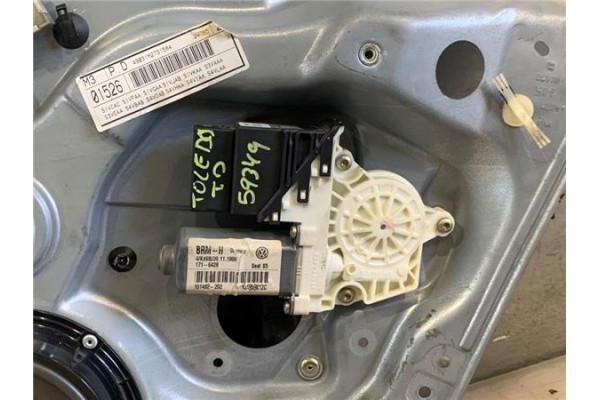 Recambio de mecanismo elevalunas trasero derecho para seat toledo (1m2) 1.9 tdi referencia OEM IAM 1J4959812C  