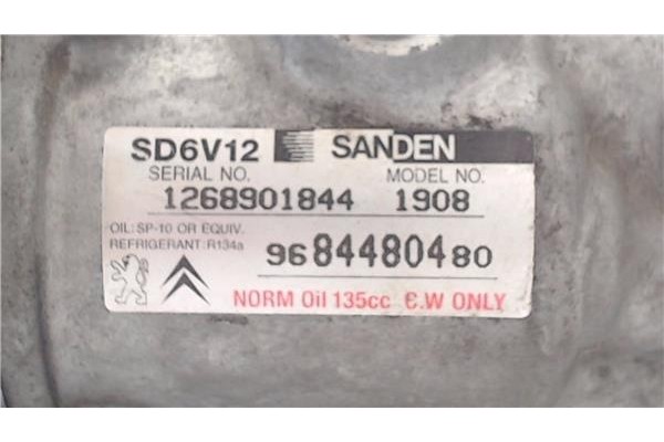 Recambio de compresor aire acond. para citroen c2 1.4 referencia OEM IAM 9684480480  