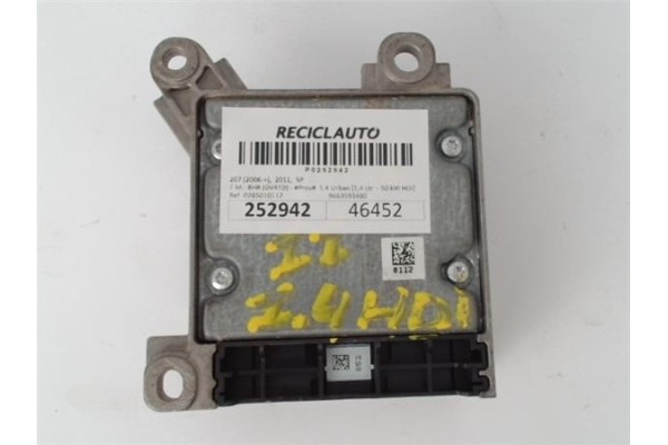 Recambio de centralita para peugeot 207 1.4 urban referencia OEM IAM 9663593480 0285010112 