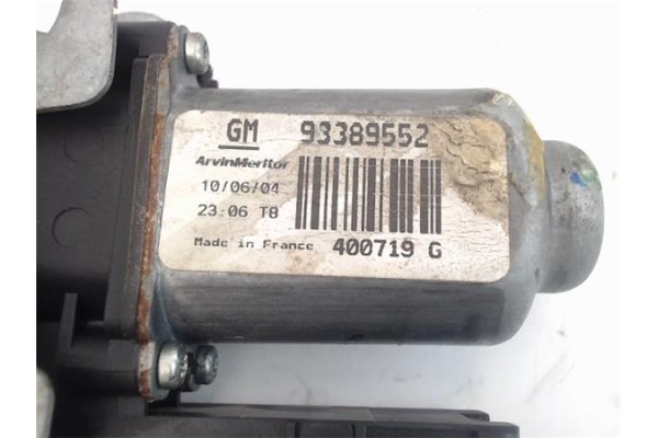 Recambio de mecanismo elevalunas delantero derecho para opel meriva referencia OEM IAM   