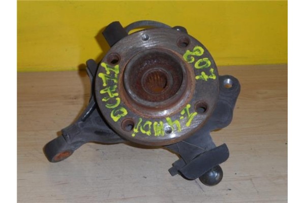 Recambio de mangueta delantero derecha para peugeot 207 1.4 urban referencia OEM IAM 1607557580  