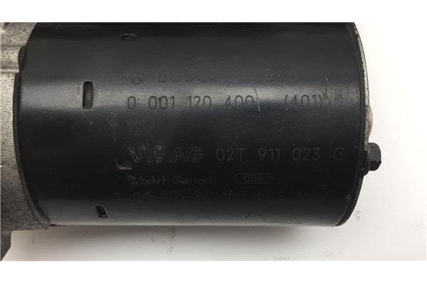 Recambio de motor arranque para seat ibiza (6l1)(04.2002 ) 1.2 cool [1,2 ltr. - 47 kw] referencia OEM IAM 02T911023G 0001120400 