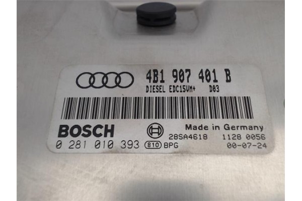 Recambio de centralita para audi a6 berlina (4b2) 2.5 tdi referencia OEM IAM 4B1907401B 0281010393 