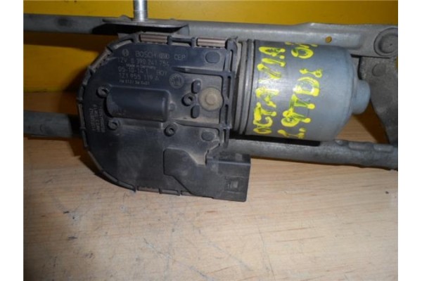 Recambio de motor limpiaparabrisas delantero para skoda octavia berlina (1z3) 1.9 tdi referencia OEM IAM 1Z1955119A 0390241754 