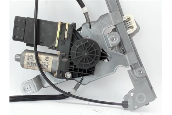 Recambio de mecanismo elevalunas delantero derecho para skoda octavia berlina (1u2) referencia OEM IAM 1U4959802B  