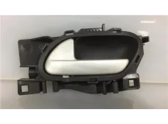 Recambio de manilla int. puerta trasero izquierda para peugeot 207 1.4 16v referencia OEM IAM 96802456VV  