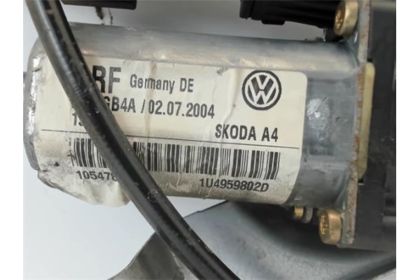 Recambio de mecanismo elevalunas delantero derecho para skoda octavia berlina (1u2) referencia OEM IAM 1U4959802D  