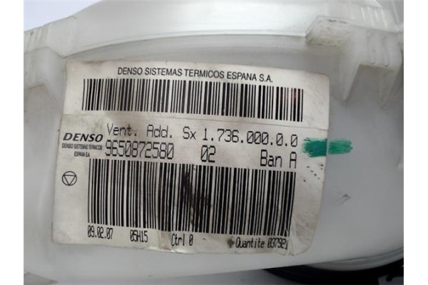 Recambio de motor calefaccion para citroen c4 grand picasso 1.6 16v referencia OEM IAM 9650872580 0093695 