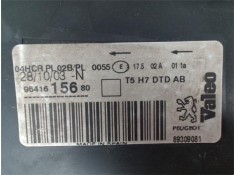 Recambio de faro delantero dcho para peugeot 307 break (3e) 2.0 hdi 110 referencia OEM IAM 9641615680 6205Z3 