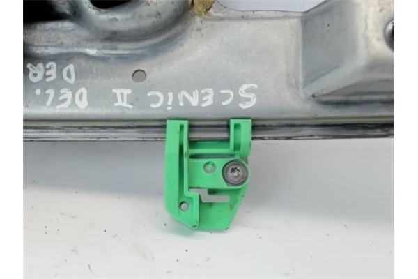 Recambio de mecanismo elevalunas delantero derecho para renault scenic ii (jm) referencia OEM IAM   