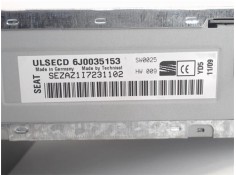 Recambio de radio / cd para seat ibiza berlina (6j5) 1.9 tdi referencia OEM IAM 6j0035153  