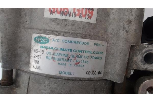 Recambio de compresor aire acond. para hyundai h-1 furgón 2.5 crdi referencia OEM IAM 977014A900 QBVGC04 