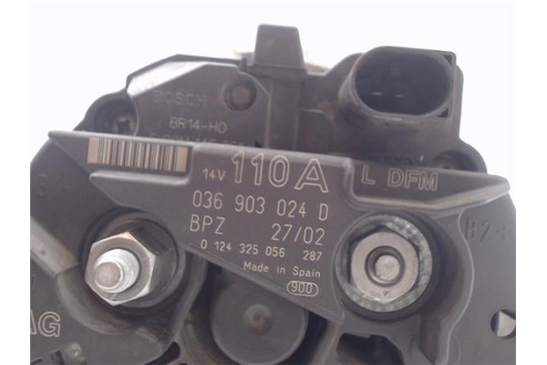 Recambio de alternador para volkswagen polo (9n1)(2001) 1.4 16v referencia OEM IAM 037903025M 0121325013 