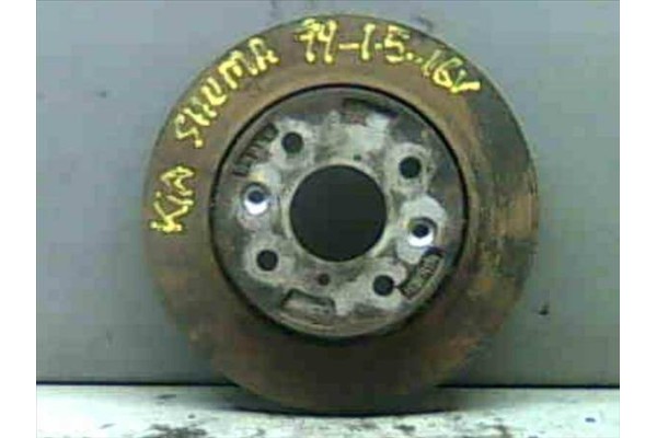 Recambio de disco freno delantero para kia shuma 1.5 i 16v referencia OEM IAM   