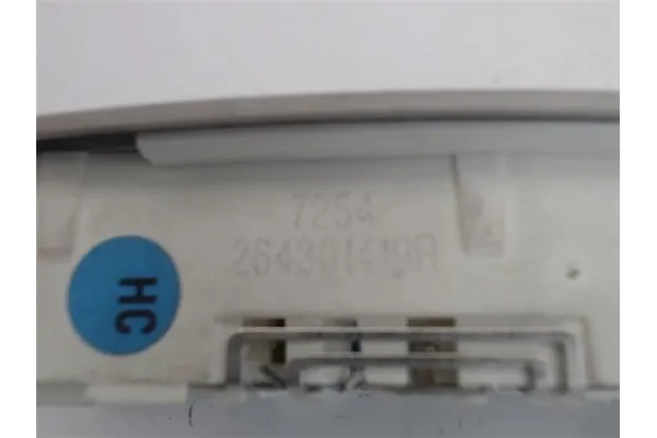 Recambio de luz trasero izquierda techo para renault grand scenic iv 1.2 tce referencia OEM IAM 264301419R 7254 