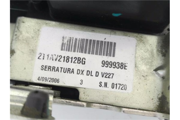 Recambio de cierre electromagnetico delantero derecho para ford transit connect (tc7) 1.8 furgón ft 200s (2006) referencia OEM I
