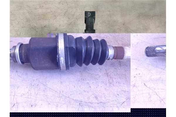 Recambio de palier delantero izquierdo para renault modus i 1.5 dci (fp0f, jp0f) referencia OEM IAM 8200499585 8200618501 