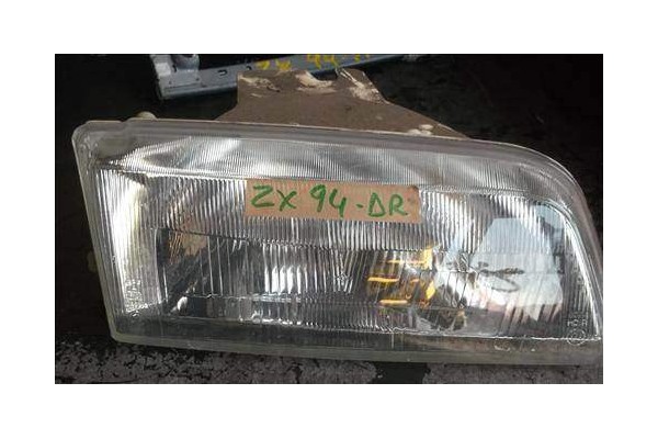 Recambio de faro delantero dcho para citroen zx 1.4 i referencia OEM IAM 95656542  