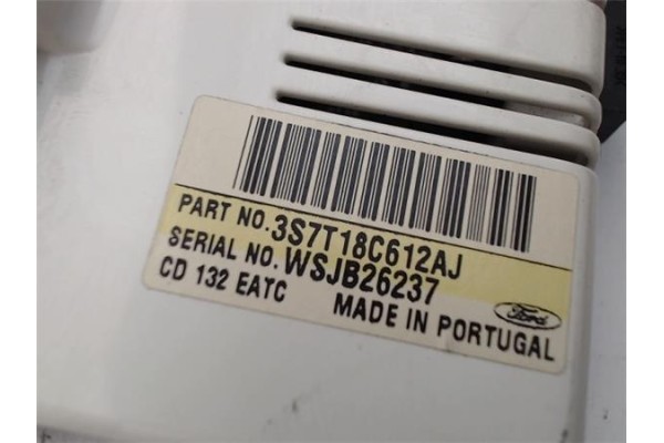 Recambio de mandos climatizador para ford mondeo iii (b5y) 2.0 tdci referencia OEM IAM 3S7T18C612AJ  