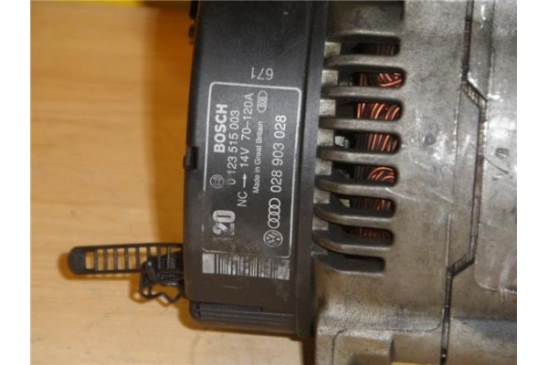 Recambio de alternador para volkswagen passat berlina (3b2) 1.9 tdi referencia OEM IAM 028903028 0123515003 28903027E , AUDI | 2