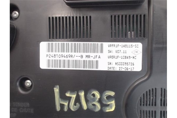 Recambio de cuadro completo para renault grand scenic iv 1.2 tce referencia OEM IAM VPFR1F14B115NC  