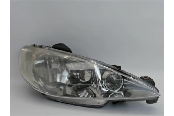 Recambio de faro delantero dcho para peugeot 206 1.4 hdi eco 70 referencia OEM IAM 9628666780 087276 