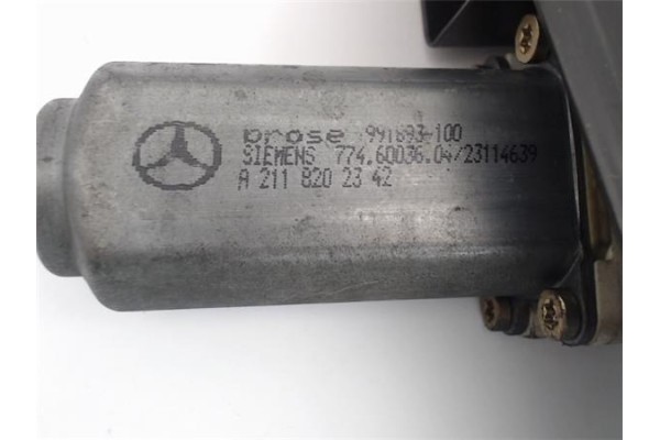 Recambio de mecanismo elevalunas trasero izquierdo para mercedes-benz clase e (bm 211) berlina referencia OEM IAM   