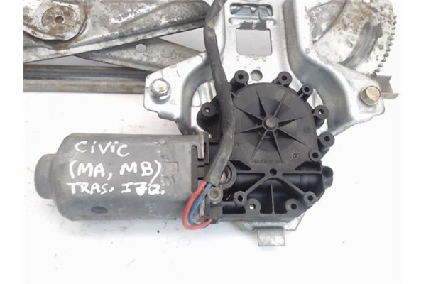 Recambio de mecanismo elevalunas trasero izquierdo para honda civic berl. 5 (ma/mb) referencia OEM IAM   