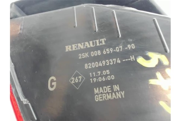 Recambio de piloto trasero izquierdo para renault scenic ii (jm) 1.6 (jm0c, jm0j, jm1b) referencia OEM IAM 8200493374 2SK0086590