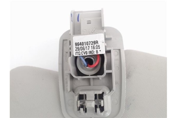 Recambio de parasol izquierdo para renault grand scenic iv 1.2 tce referencia OEM IAM 964010729R  
