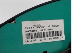 Recambio de cuadro completo para peugeot 206 1.4 hdi eco 70 referencia OEM IAM 9651740080 000500105 RL1VX393 